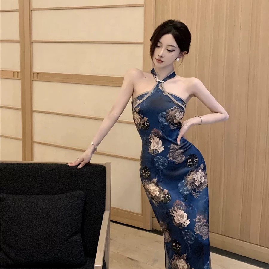 Brace up qipao dress Q225 images